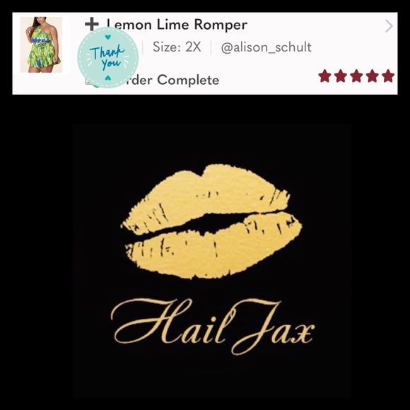 Asymmetrical Lemon Lime Romper - Picture 3 of 8